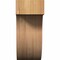 Ekena Millwork Del Monte Smooth Corbel, Western Red Cedar, 3 1/2"W x 8"D x 8"H COR04X08X08DEL00SWR - alternate 3